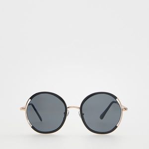 Reserved - Kulaté sluneční brýle - Černý obraz