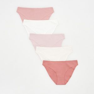 Reserved - Bavlněné kalhotky bikiny 5 pack - Růžová obraz
