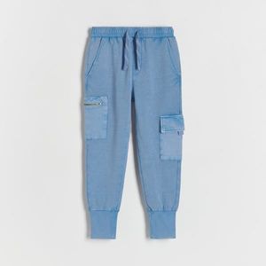 Reserved - Boys` trousers - Modrá obraz