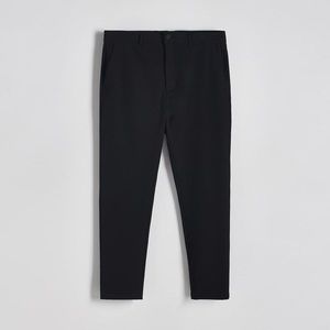 Reserved - Kalhoty chino slim fit - Černý obraz