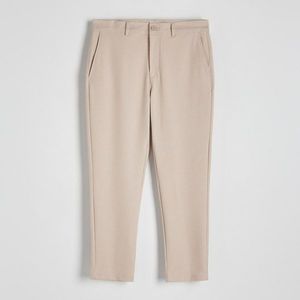 Reserved - Kalhoty chino slim - Béžová obraz