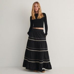 Reserved - Ladies` skirt - Černý obraz