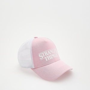Reserved - Baseballová kšiltovka Stranger Things - Růžová obraz