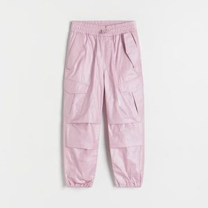 Reserved - Girls` trousers - Růžová obraz