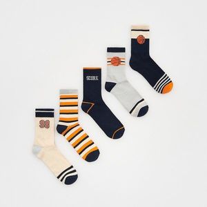 Reserved - Ponožky 5 pack - Oranžová obraz
