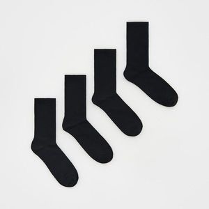 Reserved - Sada 4 párů ponožek - Černý obraz