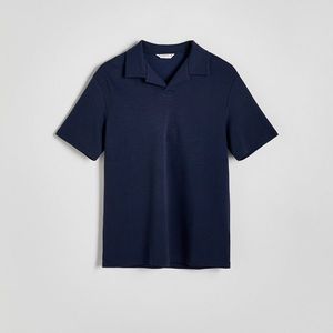 Reserved - Polo košile střihu regular - Tmavomodrá obraz