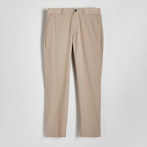 Reserved - Kalhoty slim fit - Béžová obraz
