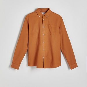 Reserved - Men`s shirt - Oranžová obraz