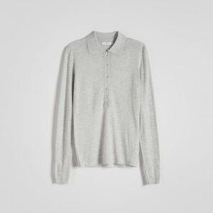 Reserved - Ladies` sweater - Světle šedá obraz