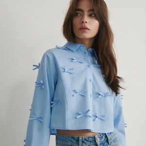 Reserved - Ladies` shirt - Modrá obraz