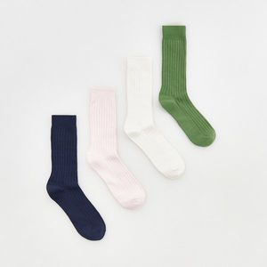 Reserved - Sada 4 párů ponožek - Růžová obraz