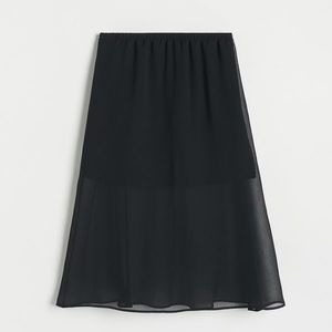 Reserved - Midi sukně - Černý obraz