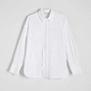 Reserved - Košile s volánkem - Bílá obraz