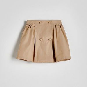 Reserved - Flared mini sukně - Béžová obraz