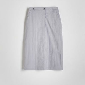 Reserved - Ladies` skirt - Světle šedá obraz