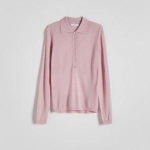 Reserved - Ladies` sweater - Růžová obraz