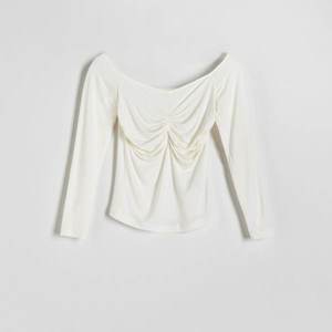 Reserved - Ladies` blouse - Bílá obraz