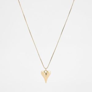 Reserved - Pozlacený náhrdelník se srdcem - Zlatá obraz