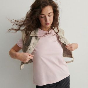 Reserved - Vyšisované tričko - Růžová obraz