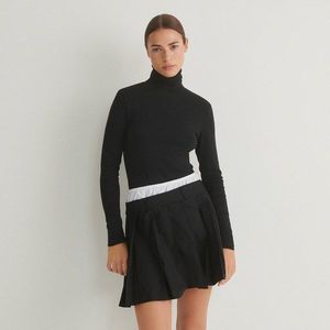 Reserved - Bavlněná sukně - Černý obraz