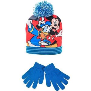 Disney mickey mouse modrý zimní set pro kluky obraz