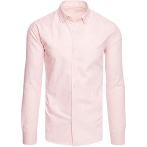 Světle růžová pánská košile obraz