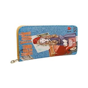 Rovicky dámská barevná peněženka s potiskem new york obraz