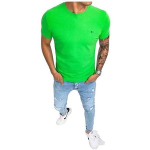 Světle zelené tričko s výšivkou obraz