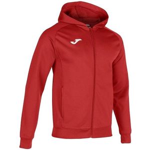 červená pánská sportovní mikina joma menfis hoodie obraz
