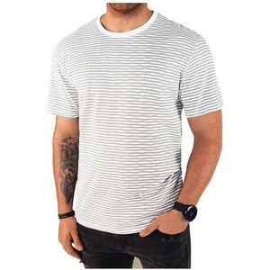 Bílé vzorované pánské tričko obraz