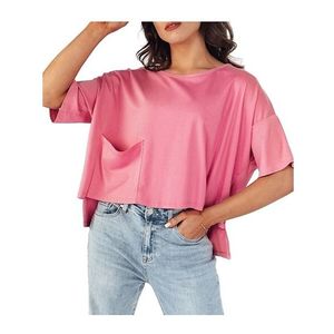 Růžové oversize tričko arriwa obraz
