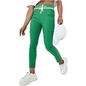Zelené kalhoty s vysokým pasem tonta obraz