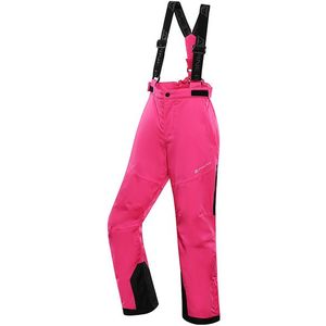 Dětské lyžařské kalhoty s membránou ptx ALPINE PRO OSAGO pink glo obraz