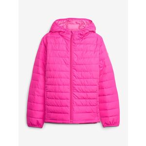 Dívky - Dětská prošívaná bunda Růžová obraz