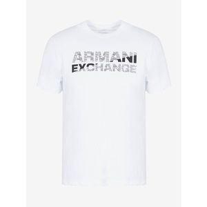 Armani Exchange Triko Bílá obraz