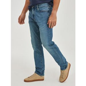 GAP V-Straight Taper Fairfax Medium Jeans Modrá obraz