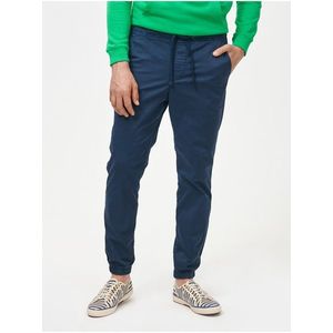 Modré pánské kalhoty GAP Slim obraz
