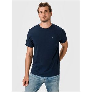 GAP modré pánské tričko s logem - S obraz