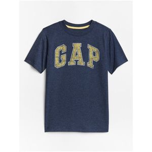 Modré klučičí tričko GAP Logo t-shirt obraz