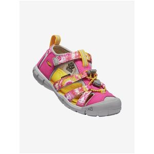 Žluto-růžové holčičí sandály Keen obraz