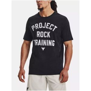 Černé pánské sportovní tričko Under Armour UA PJT Rock Training obraz