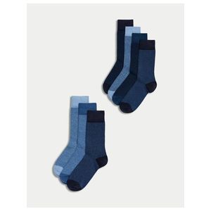 Sada sedmi párů pánských ponožek Marks & Spencer obraz