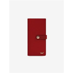 Červená dámská kožená peněženka Vuch Verdi Red obraz