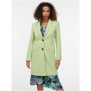 Zelený dámský kabát obraz