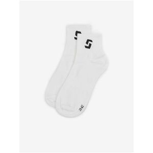 Bílé ponožky SAM 73 Oamaru obraz