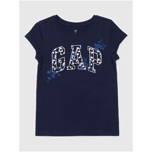 Tmavě modré holčičí tričko s potiskem GAP obraz