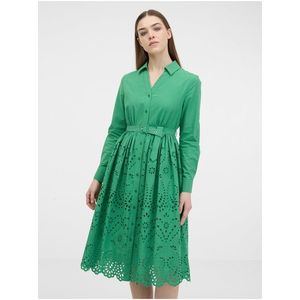 Zelené dámské košilové šaty ORSAY obraz