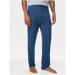 Modré pánské pyžamové kalhoty Supima® Marks & Spencer obraz