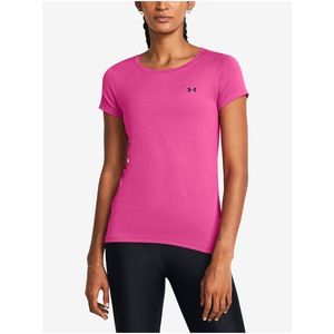 Růžové dámské sportovní tričko Under Armour Tech Mesh SS-PNK obraz